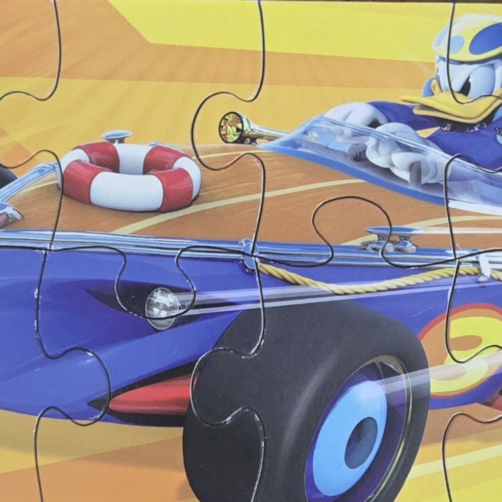 Disney Mickey Mouse Roadster Racers Puzzle Set Of 7 Puzzles - Picture 5 of 9